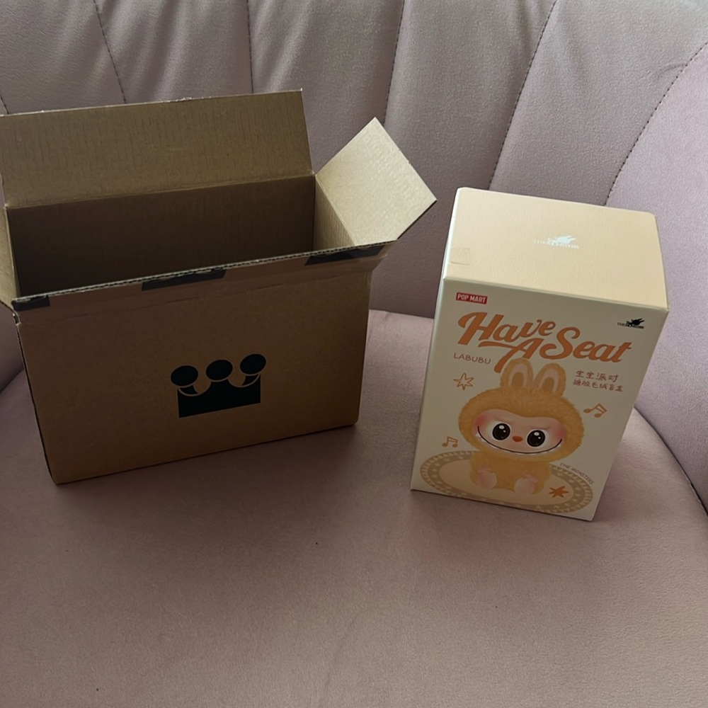 Labubu Have a Seat. Unopened New In Box Directly from Pop Mart
